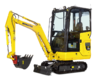 Komatsu PC17R-5 minigraver